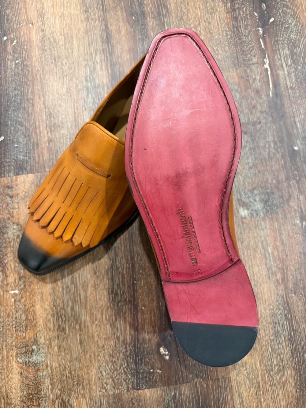 Size 11 loafer very unique and handmade - Picture 7 of 8